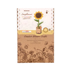 ROWOOD Sunflower — Flor de Madera Decorativa | 86 Piezas
